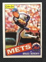 Bruce Berenyi Baseball Cards 1985 O Pee Chee Prices