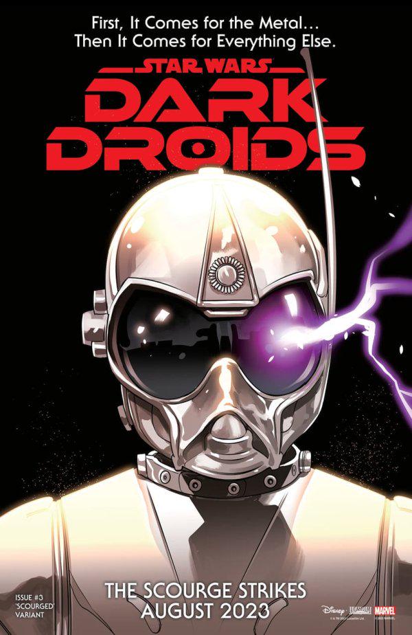 Star Wars: Dark Droids [Stott] #3 (2023) Comic Books Star Wars: Dark Droids