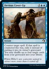 Devious Cover-Up [Foil] Magic Innistrad: Midnight Hunt Prices