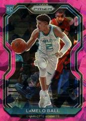 LaMelo Ball [Pink Ice Prizm] Basketball Cards 2020 Panini Prizm Prices