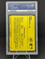 Back | Ken Griffey Jr. Baseball Cards 1990 Star Platinum Edition