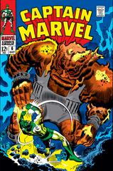 Captain Marvel #6 (1968) Comic Books Captain Marvel Prices