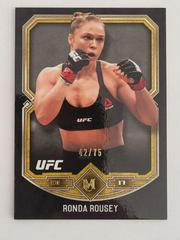 Ronda Rousey [Gold] Ufc Cards 2017 Topps UFC Museum Collection Prices