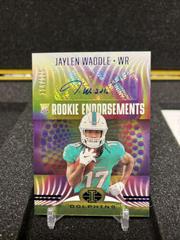 Jaylen Waddle #RE-8 Football Cards 2021 Panini Illusions Rookie Endorsements Autographs Prices