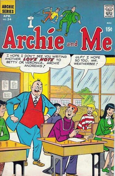 Archie and Me #34 (1970) Comic Books Archie and Me