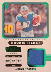 Aidan Hutchinson #RTS-AHU Football Cards 2021 Panini Contenders Rookie Ticket Swatches Prices