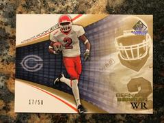 Bernard Berrian [Gold] #131 Football Cards 2004 SP Game Used Prices