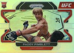 Paddy Pimblett [Silver] #88 Ufc Cards 2022 Panini Prizm UFC Prices
