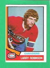 Larry Robinson Hockey Cards 1974 O-Pee-Chee Prices
