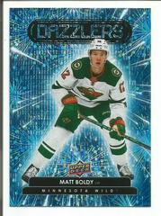 Matt Boldy [Blue] Hockey Cards 2022 Upper Deck Dazzlers Prices