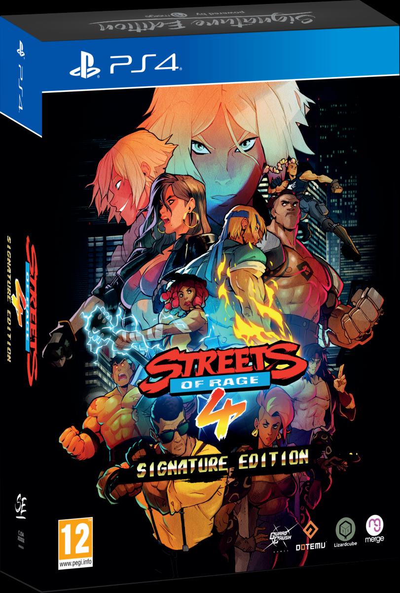 Streets of Rage 4 Limited Run Games Collector Edition Nintendo SWITCH
