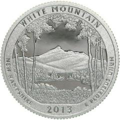 2013 P [WHITE MOUNTAIN] Coins America the Beautiful Quarter Prices