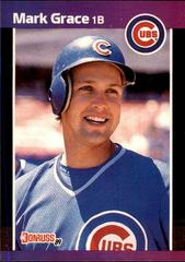 Mark Grace #255 Baseball Cards 1989 Donruss Prices