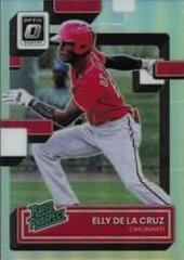 Elly De La Cruz [Holo] Baseball Cards 2022 Panini Donruss Optic Rated Prospects Prices