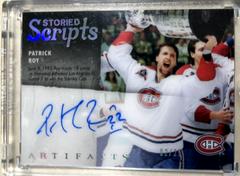 Patrick Roy Hockey Cards 2021 Upper Deck Artifacts Storied Scripts Autographs Prices