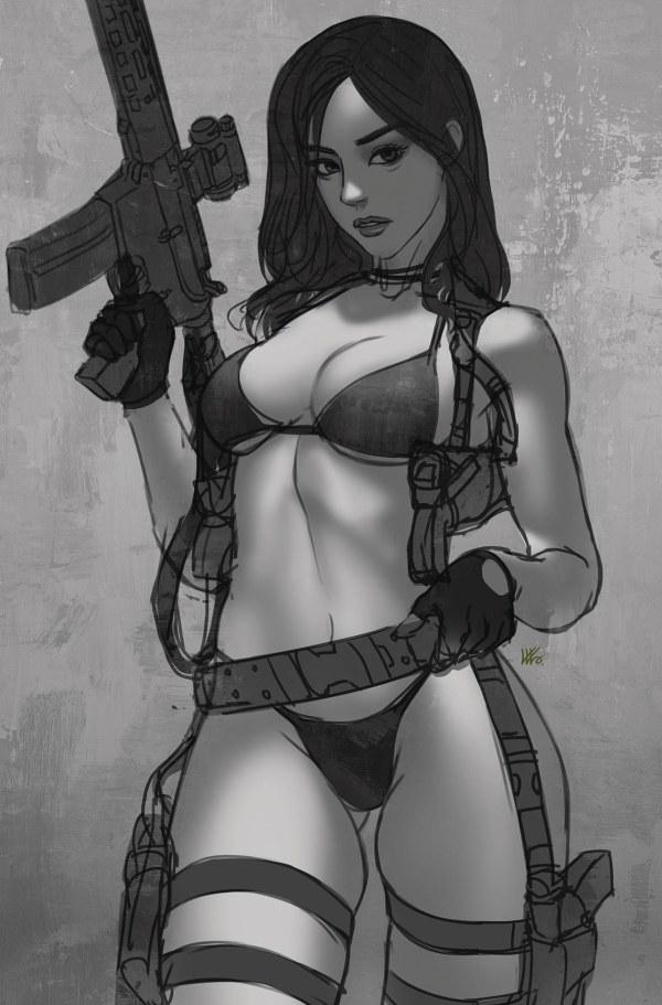 Gun Honey: Collision Course [Lim Sketch Virgin] #2 (2024) Comic Books Gun Honey: Collision Course