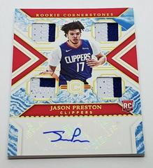 Jason Preston #RCO-JPR Basketball Cards 2021 Panini Chronicles Rookie Cornerstones Autographs Prices
