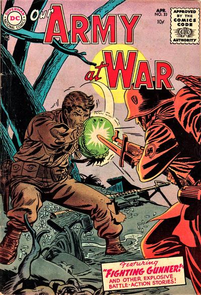 Our Army at War #33 (1955) Comic Books Our Army at War