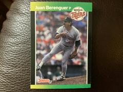 Juan Berenguer #46 Baseball Cards 1989 Donruss Baseball's Best Prices