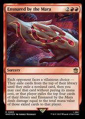Ensnared by the Mara [Foil] #689 Magic Doctor Who Prices
