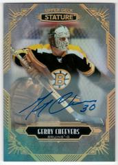 Gerry Cheevers [Autograph] Hockey Cards 2020 Upper Deck Stature Prices
