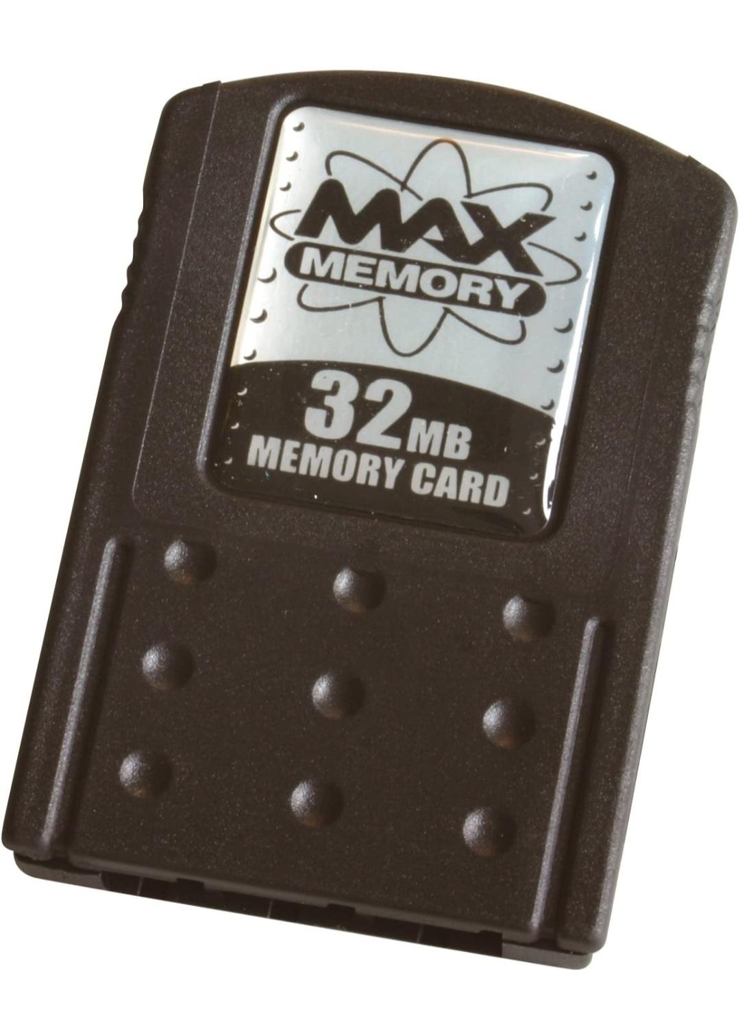 Max Memory 32MB Playstation 2