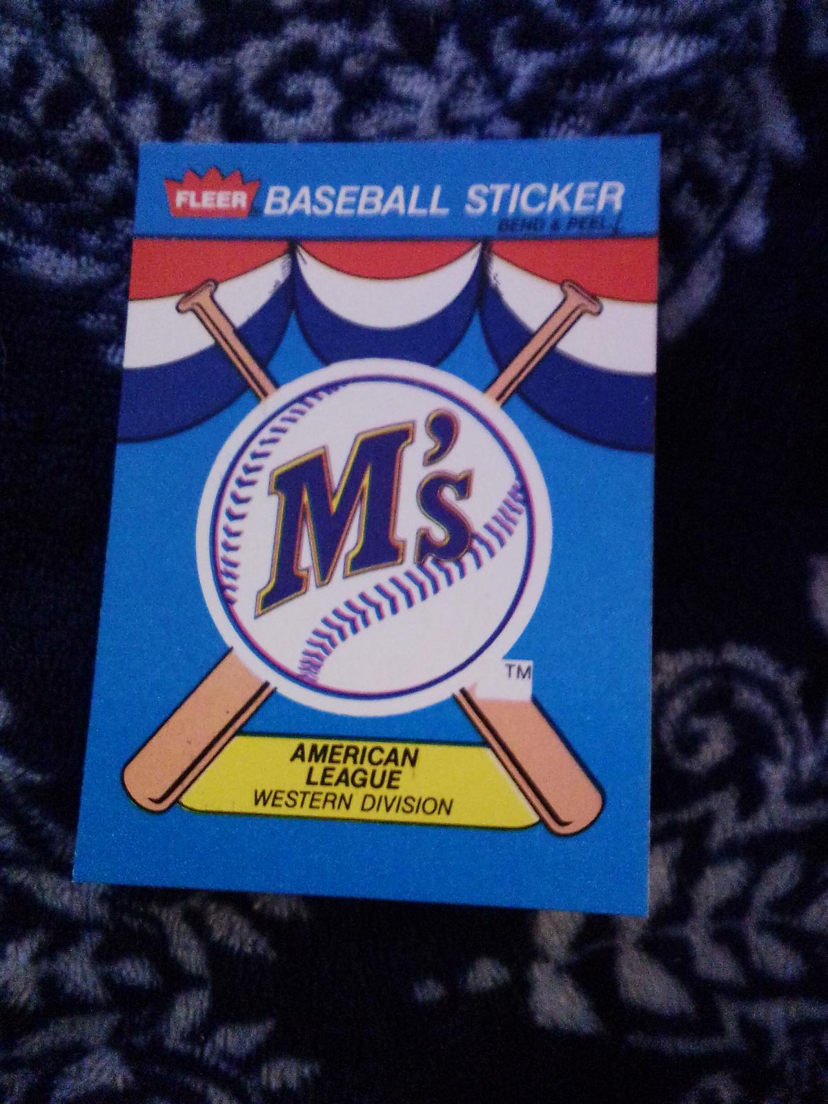 Seattle Mariners | Ungraded | 1989 Fleer Baseball Stickers