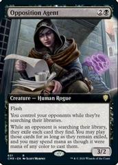 Opposition Agent [Extended Art Foil] Magic Commander Legends Prices