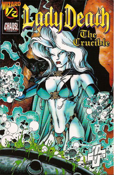 Lady Death: The Crucible #1/2 (1996) Comic Books Lady Death: The Crucible