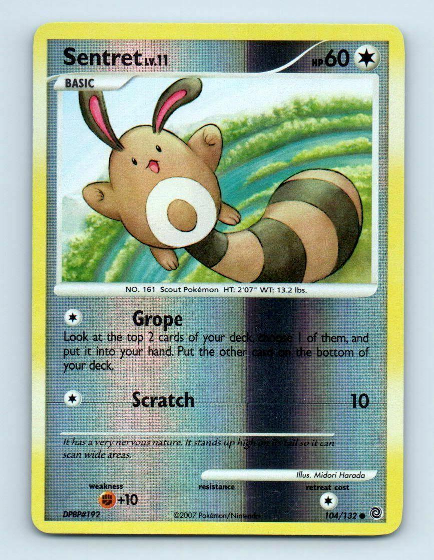 Sentret [Reverse Holo] #104 Pokemon Secret Wonders