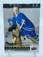 Johnny Bower Hockey Cards 2018 Upper Deck Canvas Prices