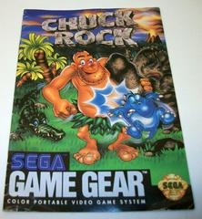 Chuck Rock - Manual | Chuck Rock Sega Game Gear