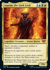 Sauron, the Dark Lord [Foil] #224 Magic Lord of the Rings Prices