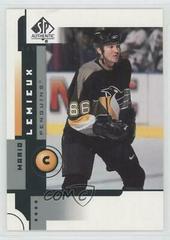 Mario Lemieux Hockey Cards 2001 SP Authentic Prices