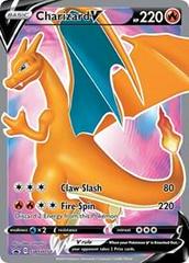 Pokemon Champions Path Charizard V SWSH050 Promo Full Art Card In Hand 