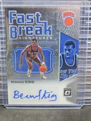 Bernard King #FB-BKG Basketball Cards 2021 Panini Donruss Optic Fast Break Signatures Prices