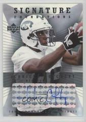 Jerricho Cotchery #SF-JC Football Cards 2004 Upper Deck Foundations Signatures Prices
