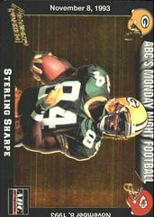 Sterling Sharpe Football Cards 1993 Action Packed Monday Night Football Prices