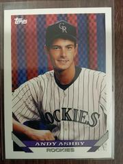 Andy Ashby Baseball Cards 1993 Topps Prices