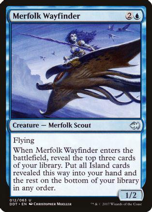 Merfolk Wayfinder #12 Magic Duel Deck: Merfolk vs. Goblins