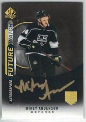 Mikey Anderson [Black] Hockey Cards 2020 SP Authentic Prices