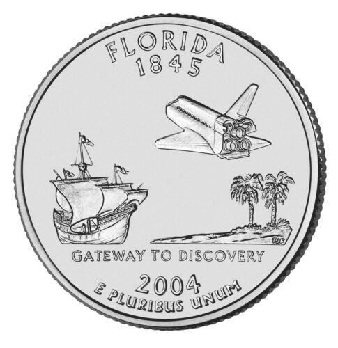 2004 D [FLORIDA] Coins State Quarter