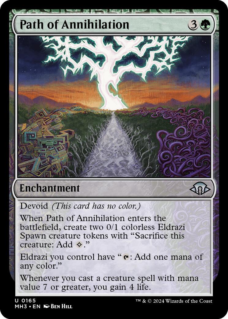 Path of Annihilation [Foil] #165 Magic Modern Horizons 3