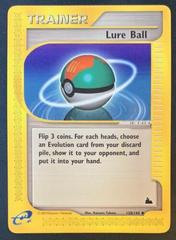 LURE BALL 128/144 Skyridge uncommon non holo Pokemon card NM Near Mint