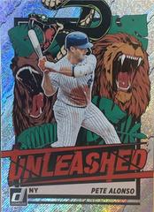 Pete Alonso [Rapture] Baseball Cards 2021 Panini Donruss Unleashed Prices