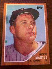 Mickey Mantle Baseball Cards 2010 Topps Cards Your Mother Threw Out Prices