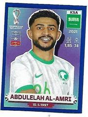 Abdulelelah Al-Anri [Blue Border] #KSA 5 Soccer Cards 2022 Panini World Cup Qatar Stickers Prices