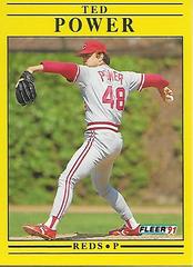 Ted Power #U-85 Baseball Cards 1991 Fleer Update Prices