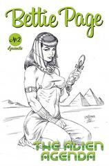 Bettie Page: The Alien Agenda [Linsner Sketch] #2 (2022) Comic Books Bettie Page: The Alien Agenda Prices