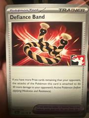 Defiance Band [Prize Pack] #169 Pokemon Scarlet & Violet Prices